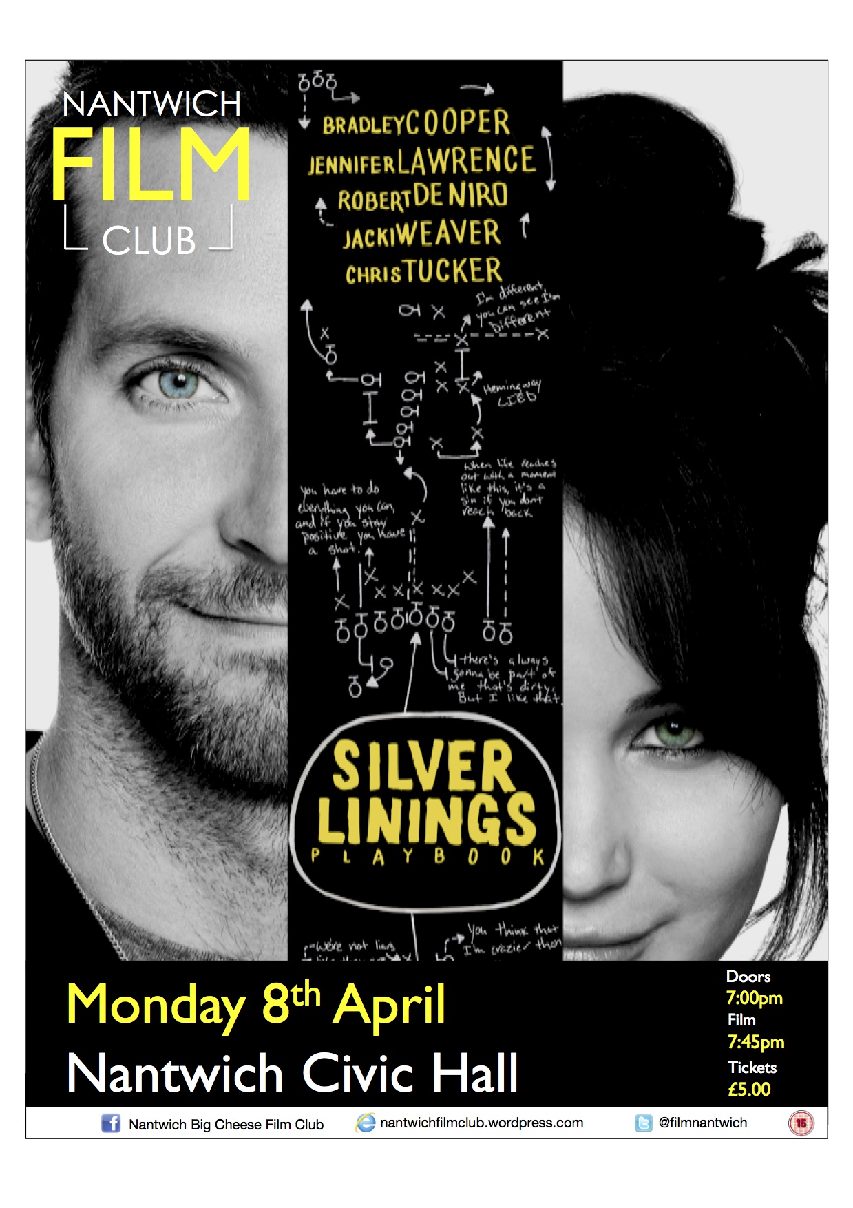 Silver Linings Playbook - Nantwich Civic Hall - Monday 8th April